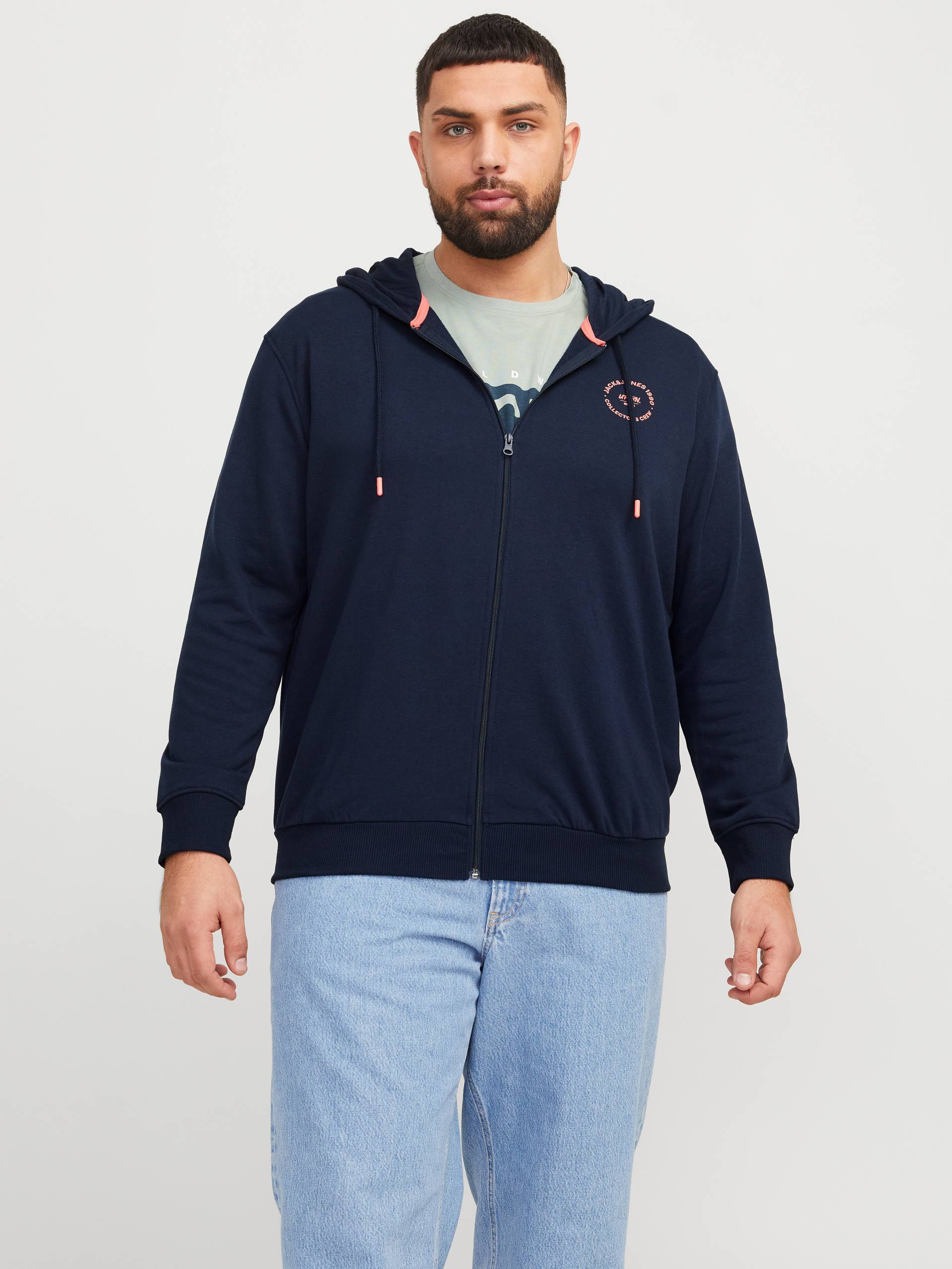 Jack & Jones PlusSize Kapuzensweatshirt »JJSIMON SWEAT HOOD PLS« von Jack & Jones PlusSize