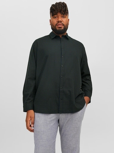 Jack & Jones PlusSize Karohemd »JJEGINGHAM TWILL SHIRT L/S NOOS PLS« von Jack & Jones PlusSize