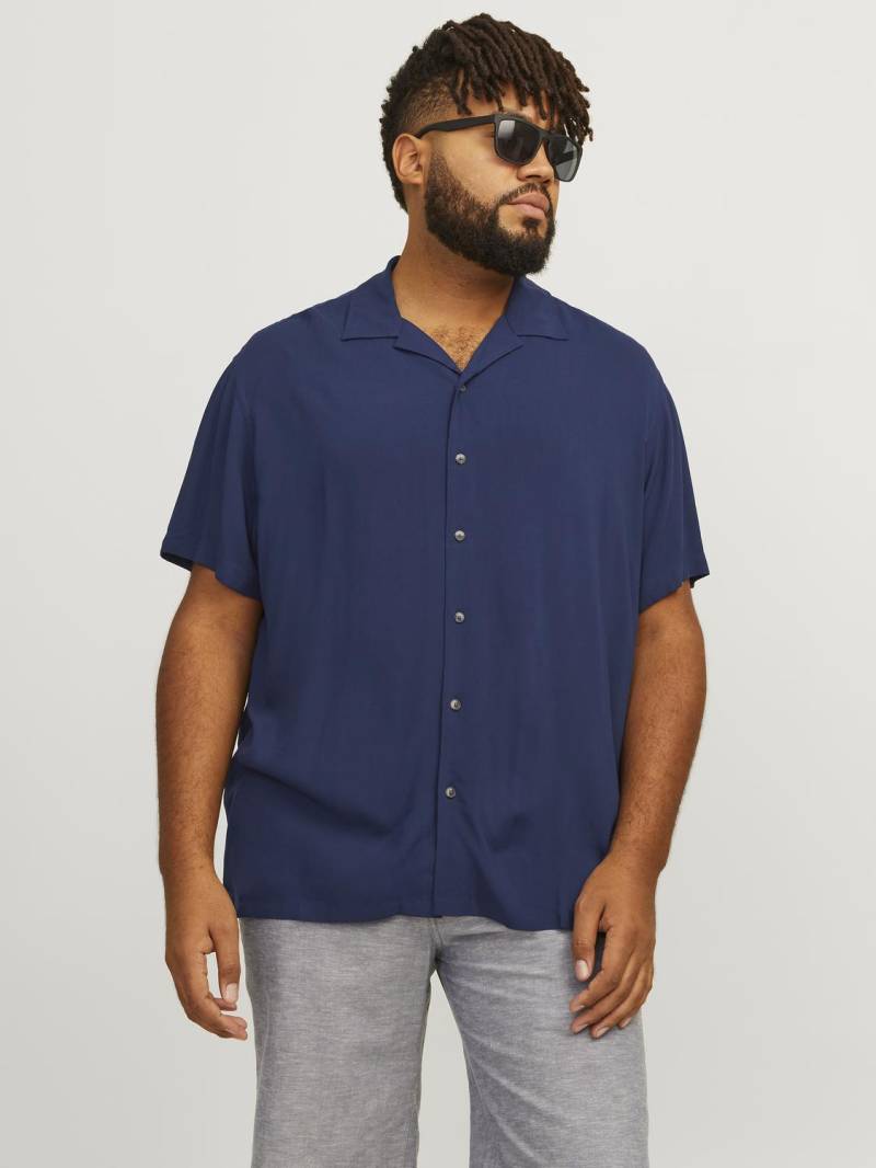 Jack & Jones PlusSize Kurzarmhemd »JJEJEFF SOLID RESORT SHIRT SS SN PLS«, mit Resort Kragen von Jack & Jones PlusSize