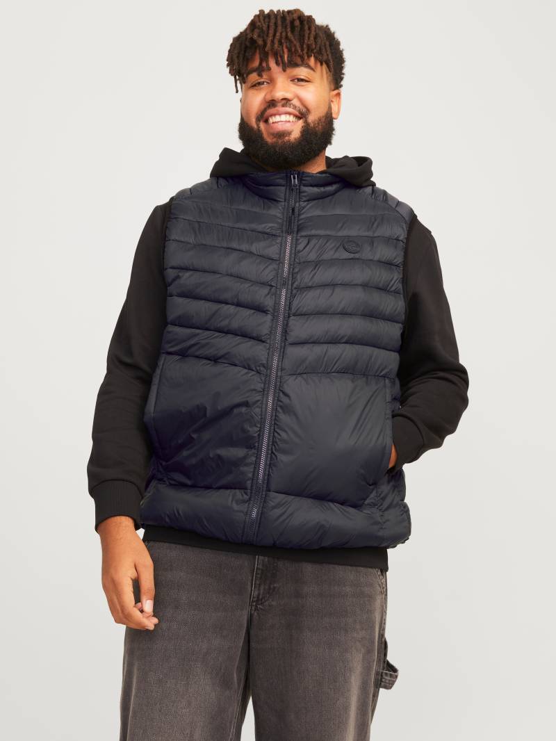 Jack & Jones PlusSize Kurzweste »JJESPRINT BODYWARMER COLLAR NOOS PLS« von Jack & Jones PlusSize