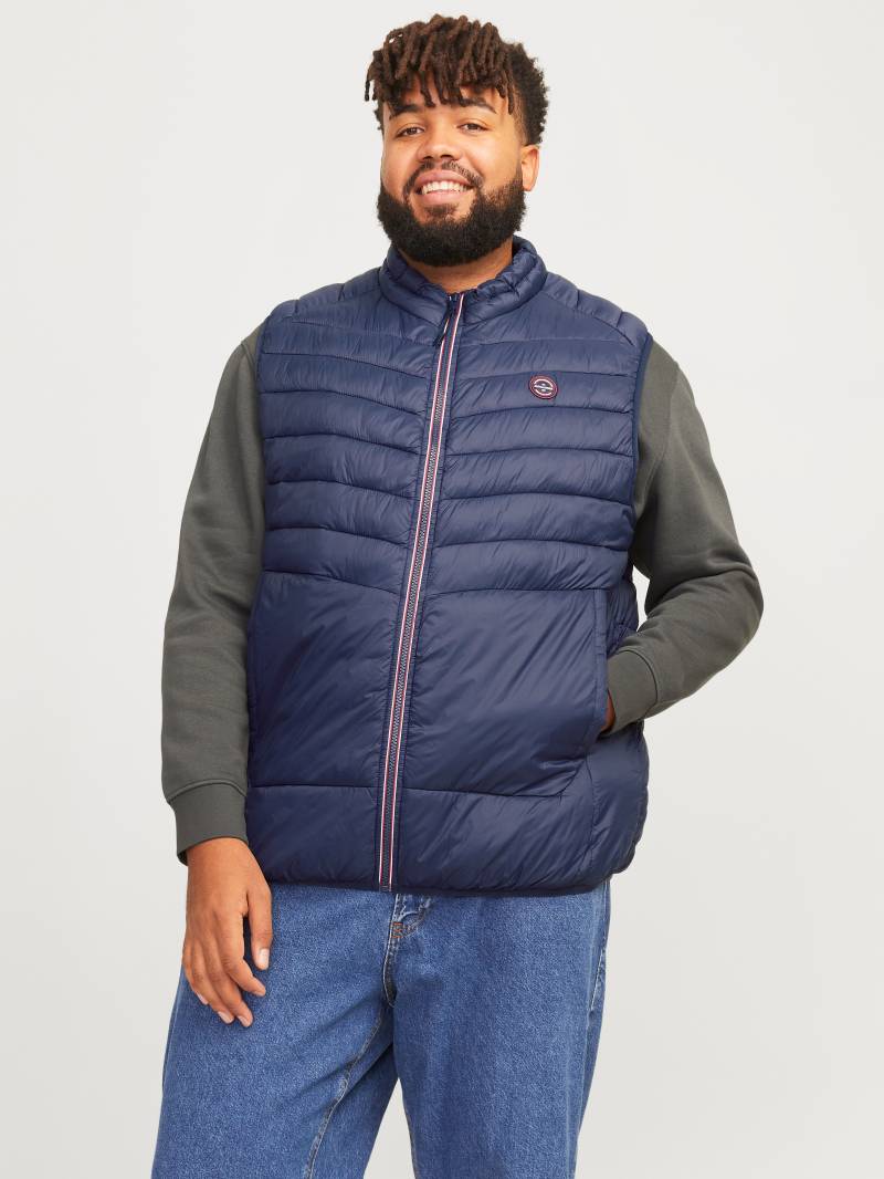 Jack & Jones PlusSize Kurzweste »JJESPRINT BODYWARMER COLLAR NOOS PLS« von Jack & Jones PlusSize