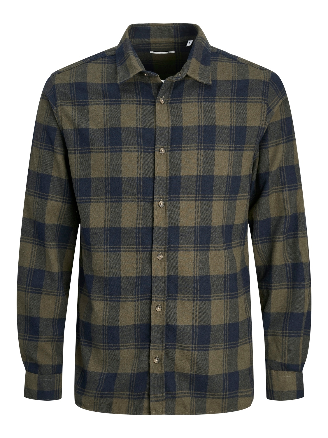 Jack & Jones PlusSize Langarmhemd »JJJOSHUA FALL BUFFALO SHIRT LS PLS« von Jack & Jones PlusSize