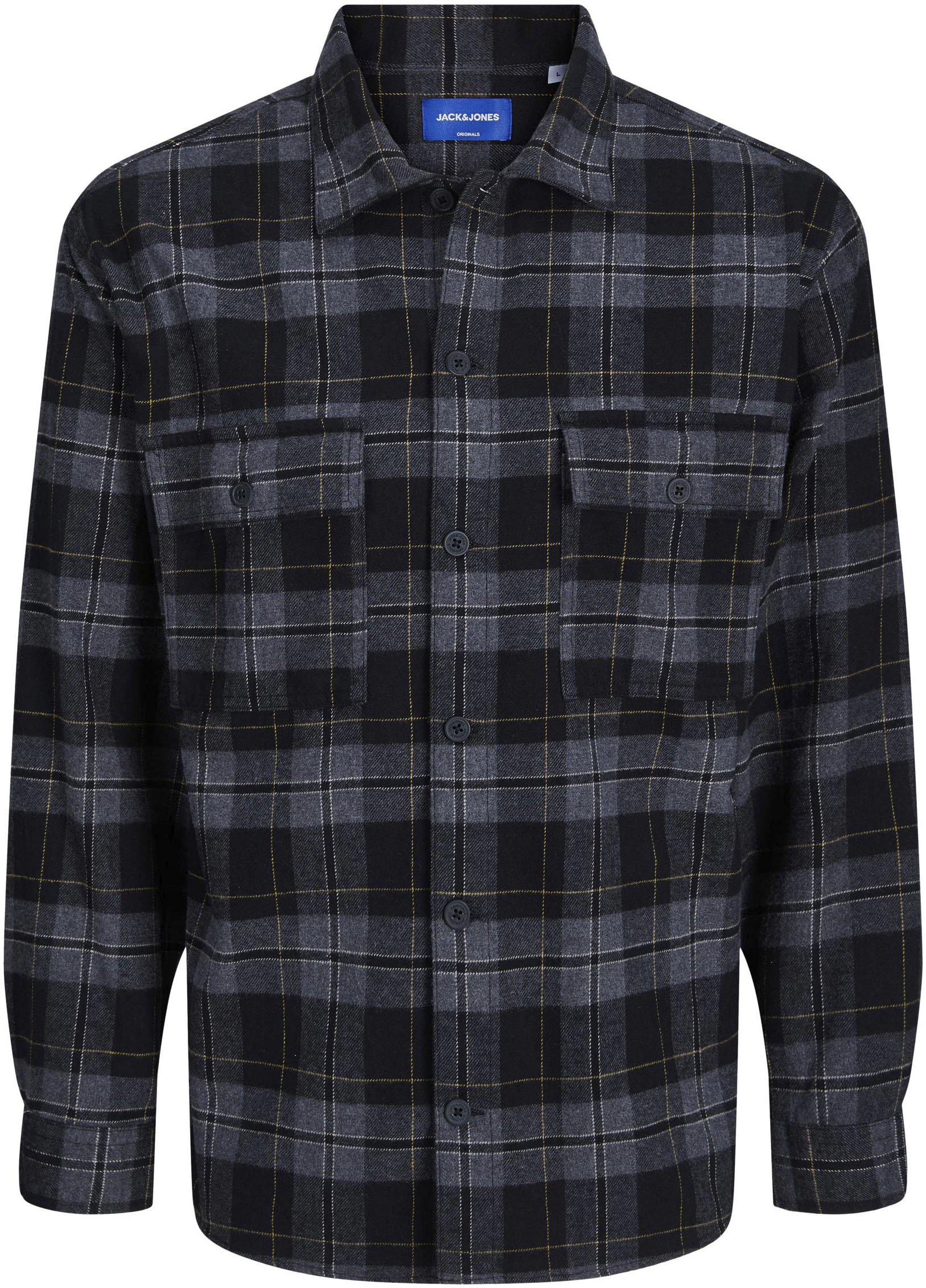 Jack & Jones PlusSize Langarmhemd »JORBLAFRI CHECK OVERSHIRT LS PLS«, mit Brusttaschen von Jack & Jones PlusSize