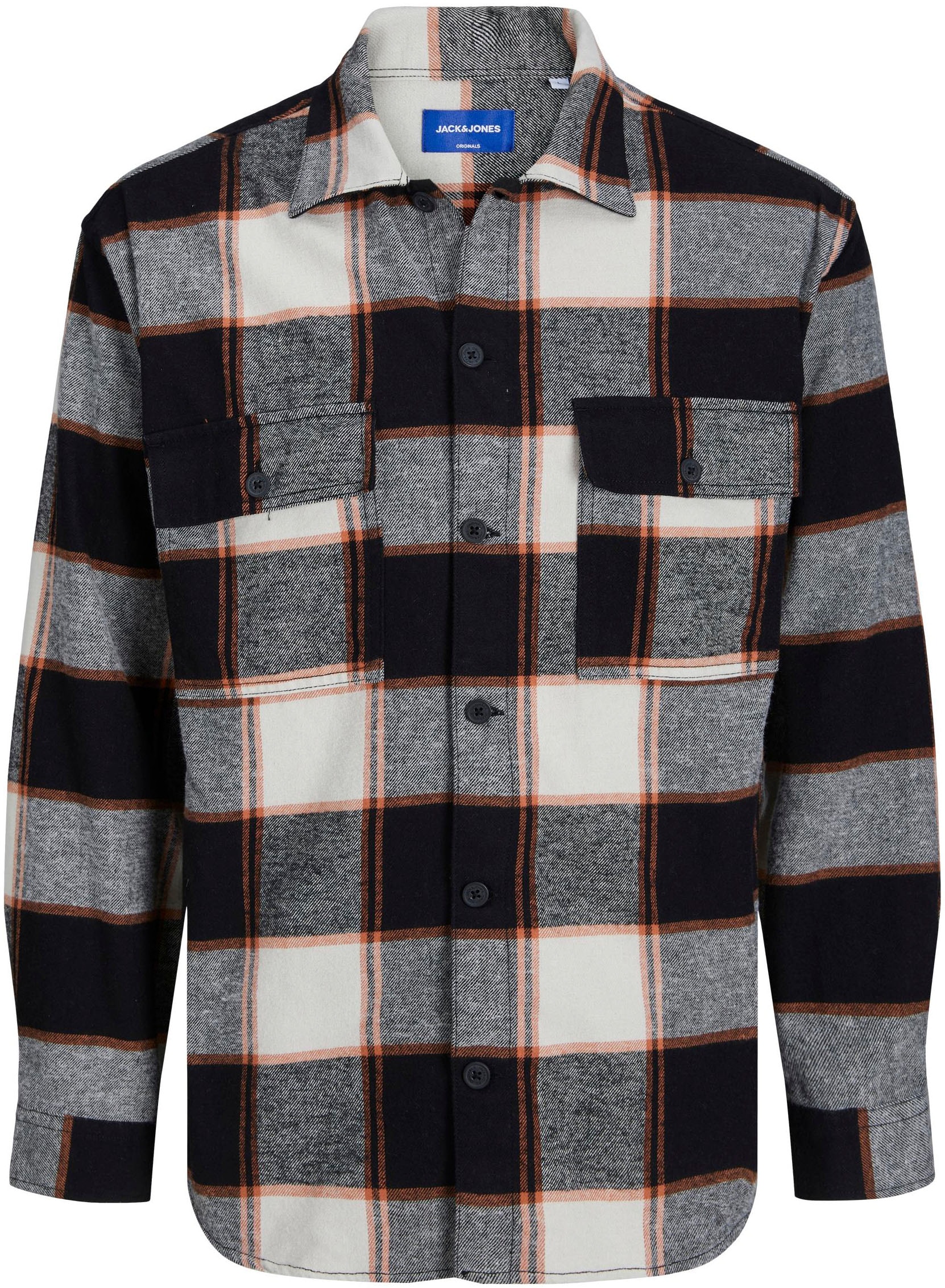 Jack & Jones PlusSize Langarmhemd »JORBLAFRI CHECK OVERSHIRT LS PLS«, mit Brusttaschen von Jack & Jones PlusSize