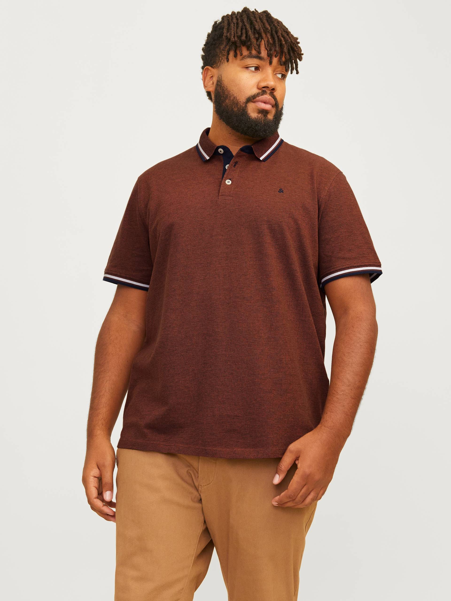 Jack & Jones PlusSize Poloshirt »JJEPAULOS POLO SS NOOS PLS« von Jack & Jones PlusSize