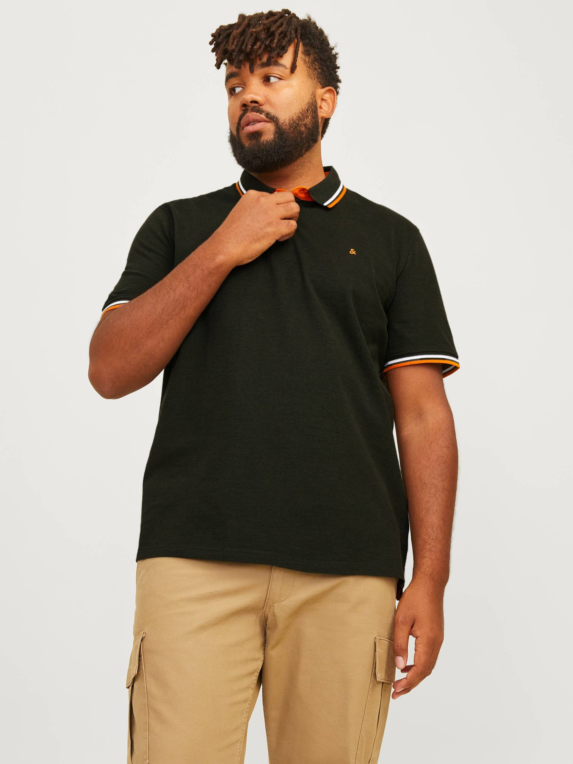 Jack & Jones PlusSize Poloshirt »JJEPAULOS POLO SS NOOS PLS« von Jack & Jones PlusSize