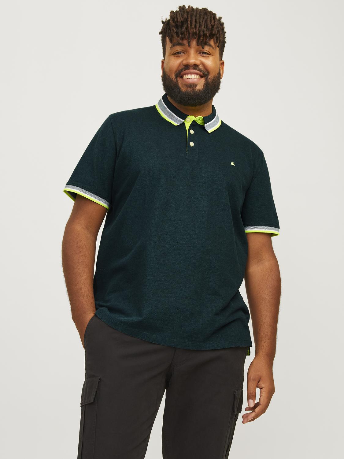 Jack & Jones PlusSize Poloshirt »JJEPAULOS POLO SS NOOS PLS«, mit Logo Stickerei von Jack & Jones PlusSize