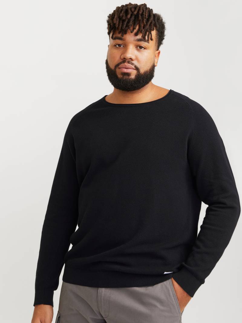 Jack & Jones PlusSize Rundhalspullover »JJEHILL KNIT CREW NECK NOOS PLS«, mit Rundhalsausschnitt von Jack & Jones PlusSize