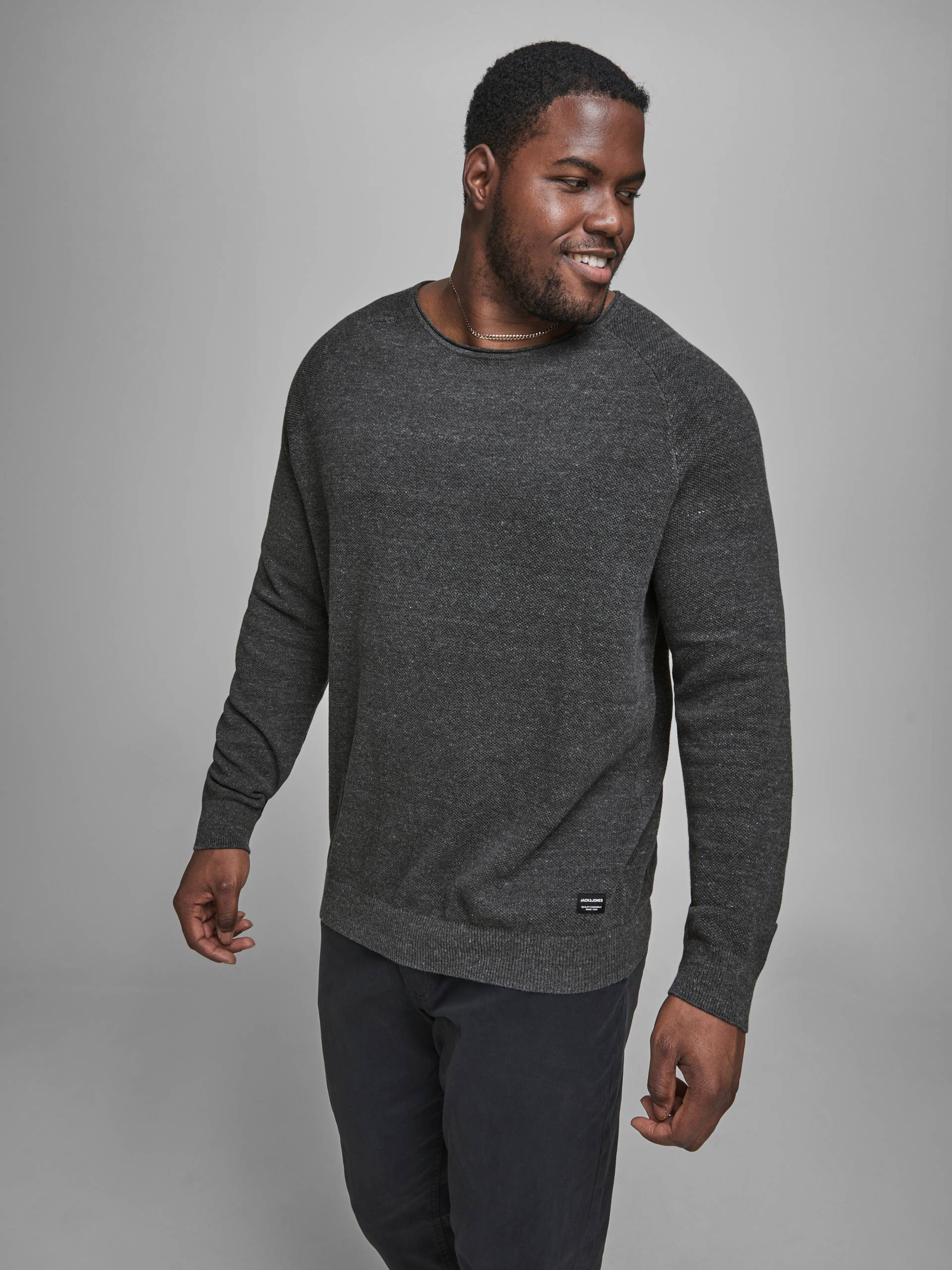 Jack & Jones PlusSize Rundhalspullover »JJEHILL KNIT CREW NECK NOOS PLS«, mit Rundhalsausschnitt von Jack & Jones PlusSize