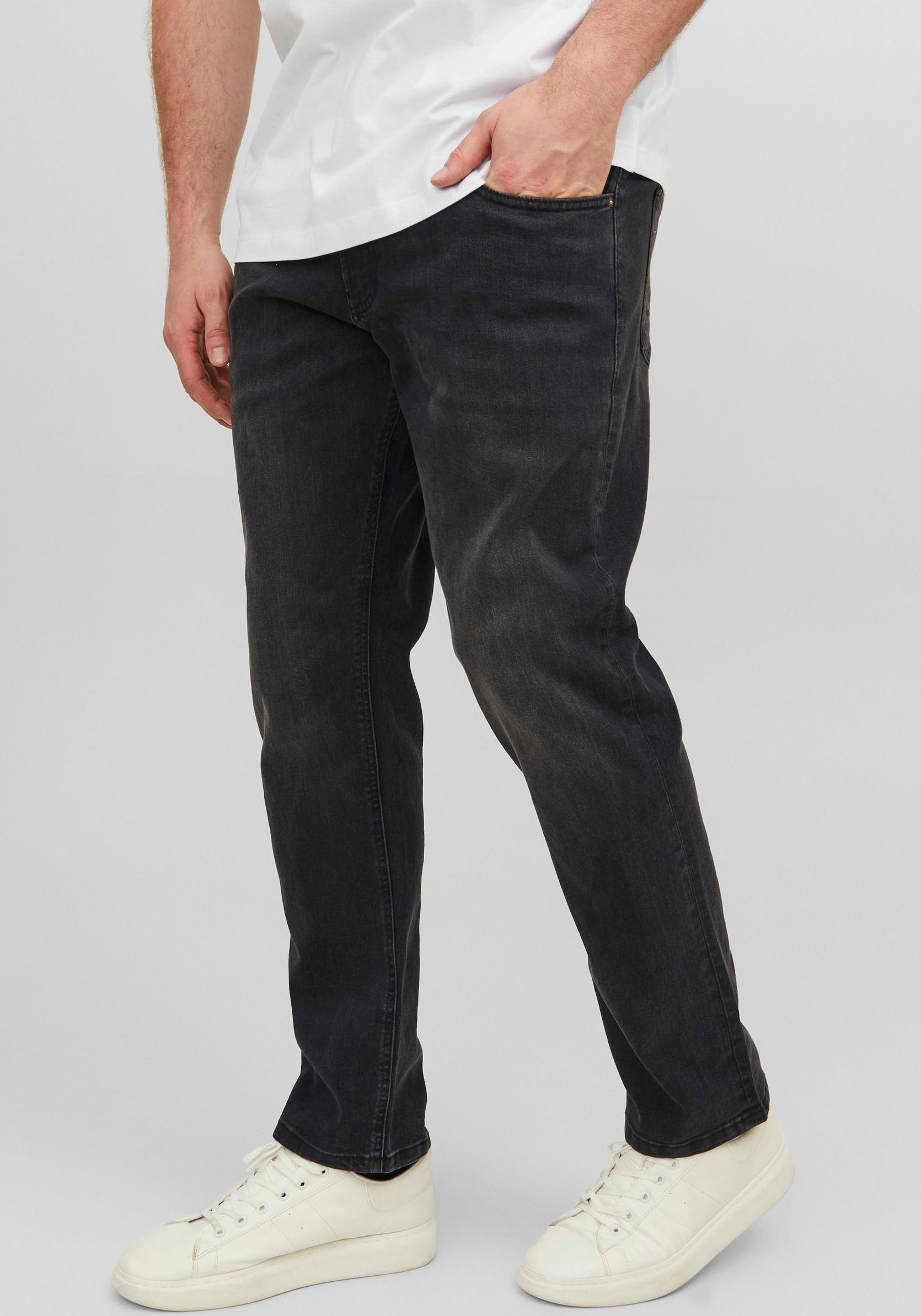 Jack & Jones PlusSize Slim-fit-Jeans »JJIGLENN JJORIGINAL MF 071 NOOS PLS« von Jack & Jones PlusSize