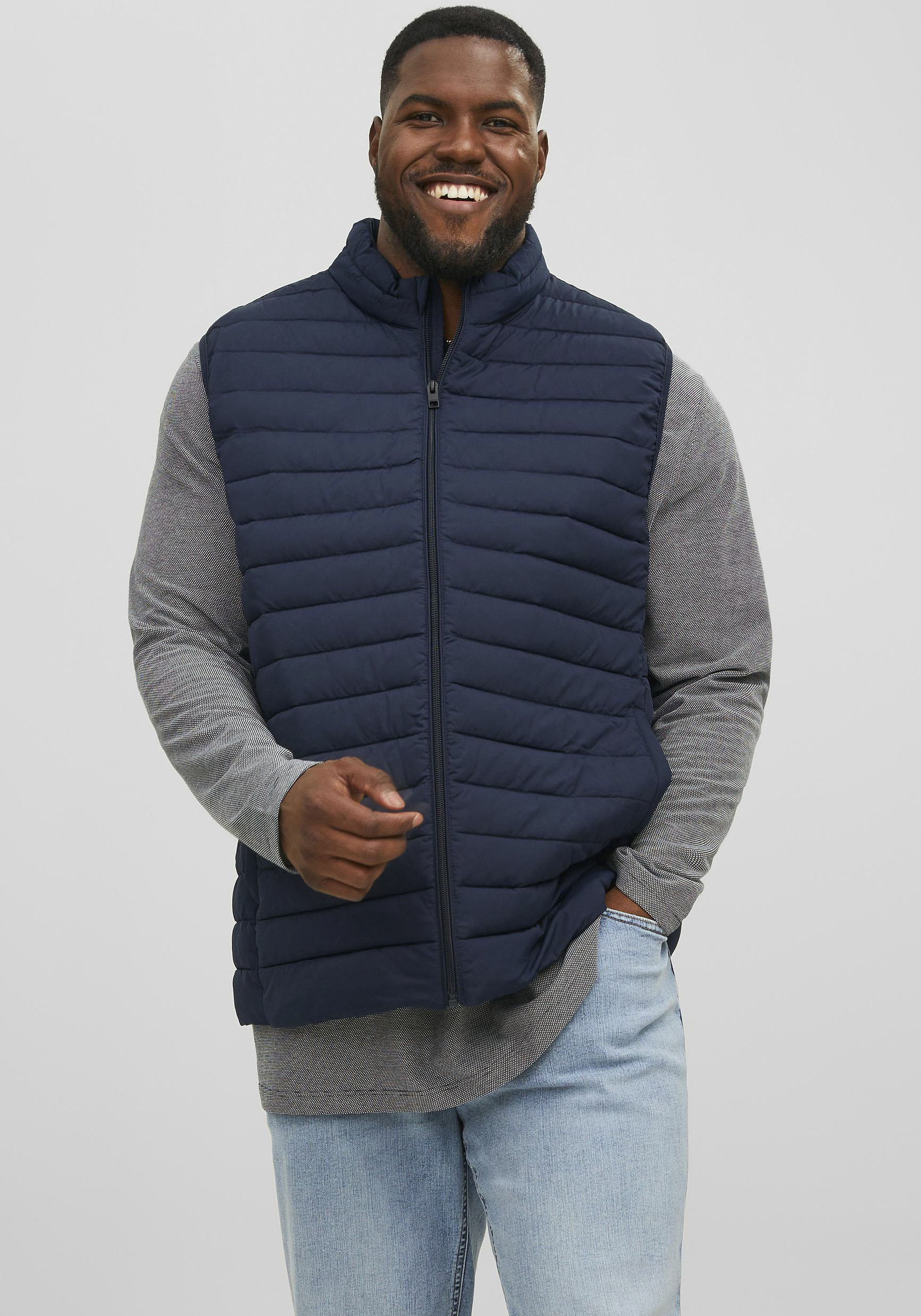 Jack & Jones PlusSize Steppweste »JJERECYCLE BODYWARMER NOOS PS« von Jack & Jones PlusSize