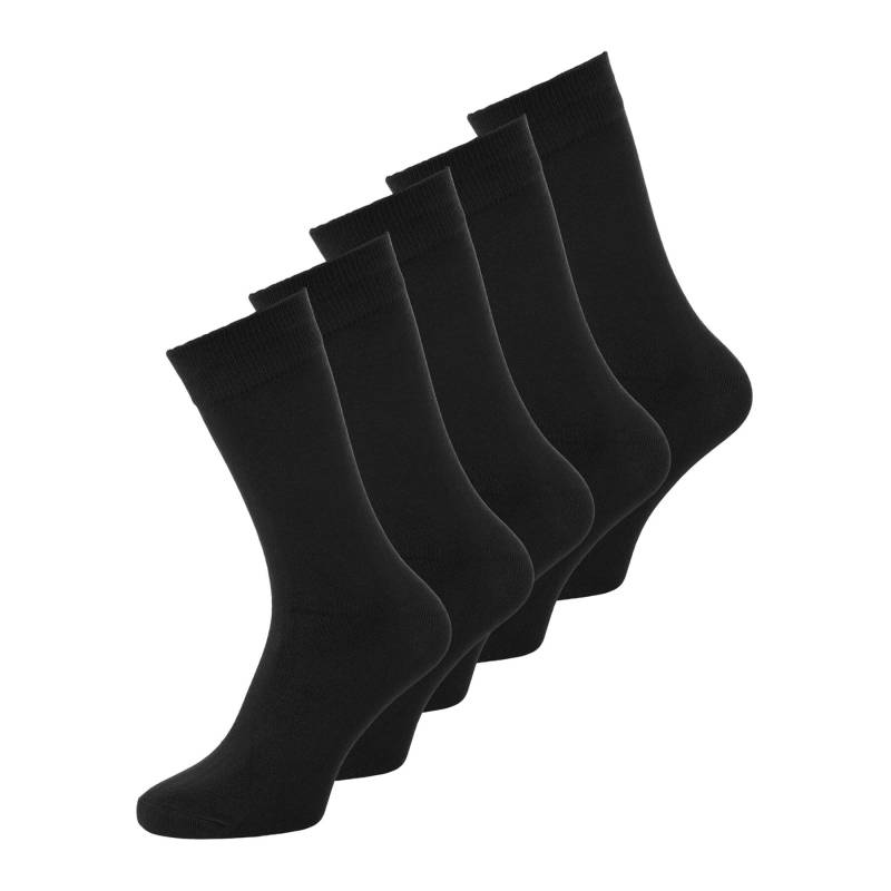 5er-Set hohe Herrensocken Jack&Jones 12198027 Schwarz von Jack&Jones