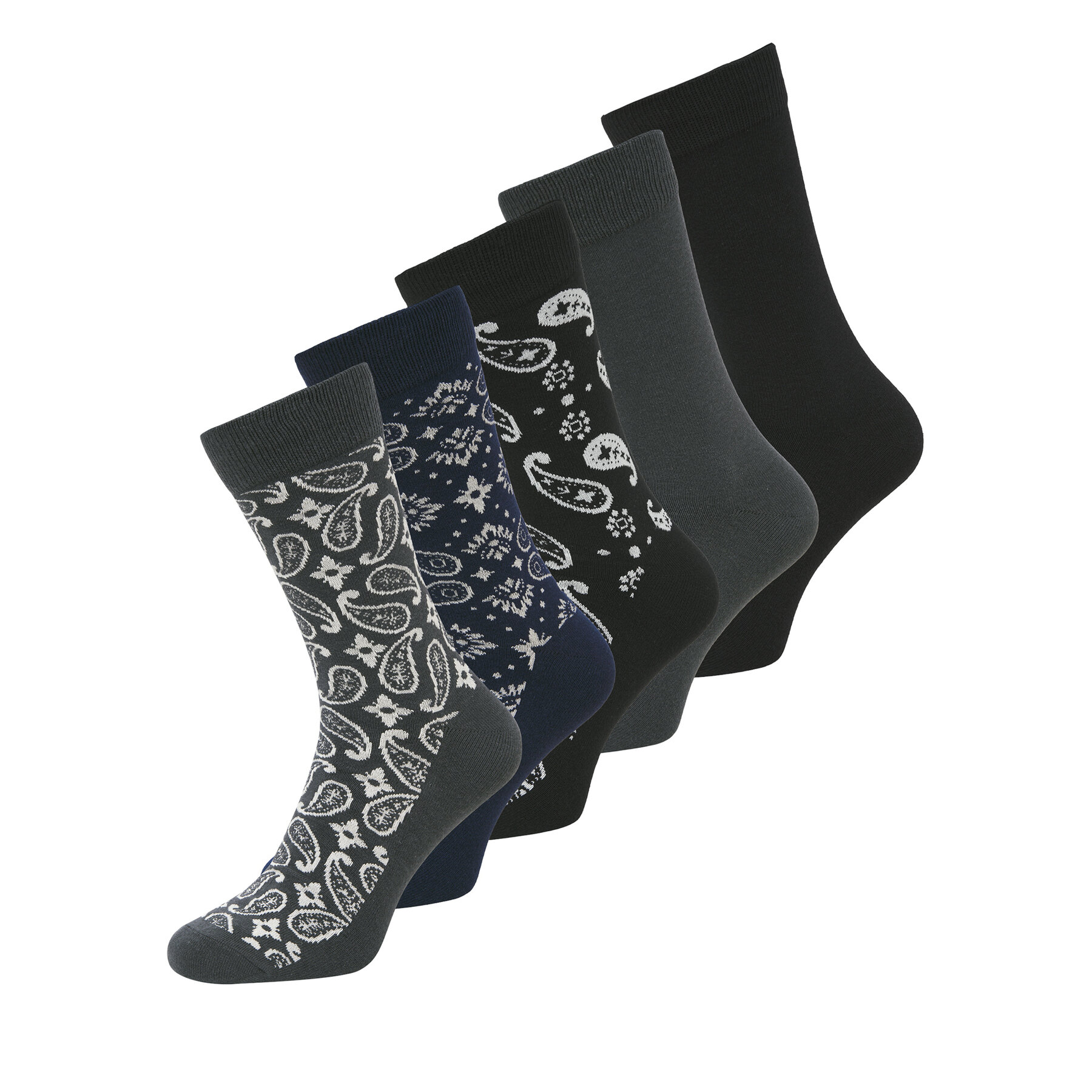 5er-Set hohe Herrensocken Jack&Jones Paris 12259578 Bunt 5er-Set hohe Herrensocken Jack&Jones Paris 12259578 Bunt von Jack&Jones