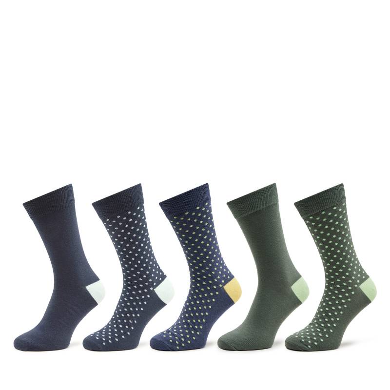 5er-Set hohe Herrensocken Jack&Jones Vintage 12256493 Dunkelblau von Jack&Jones