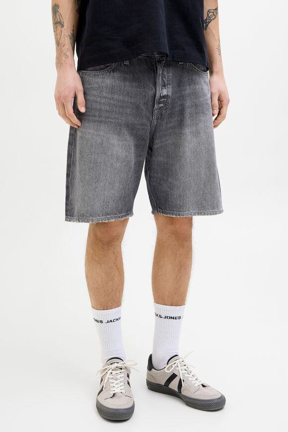 Jack & Jones Alex Original Jeansshorts | Black Washed | Herren  | L von Jack & Jones