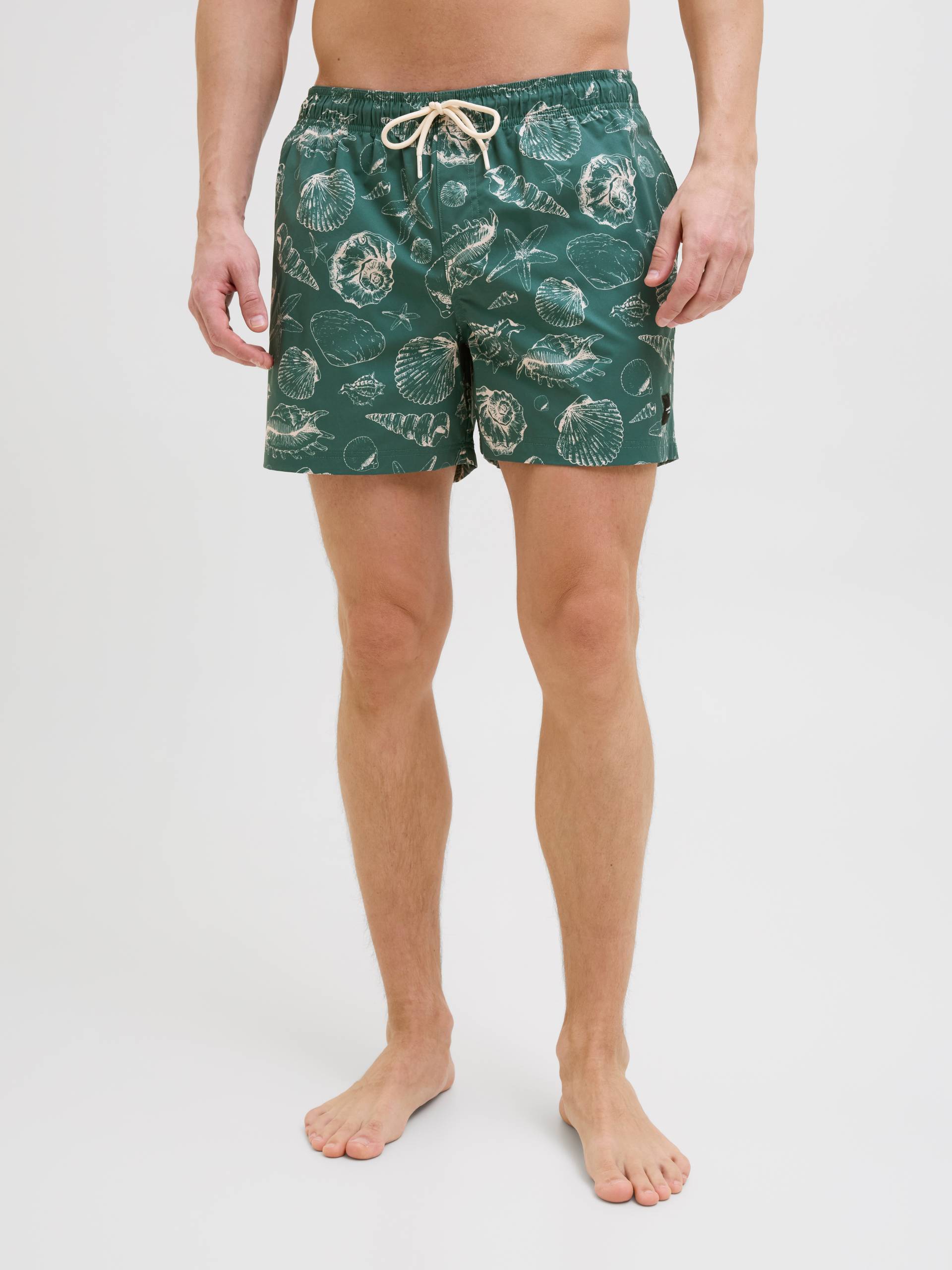 Jack & Jones Badeshorts »JPSTMAUI JJSWIM MATURE AOP AKM SN« Jack & Jones Badeshorts »JPSTMAUI JJSWIM MATURE AOP AKM SN« von Jack & Jones