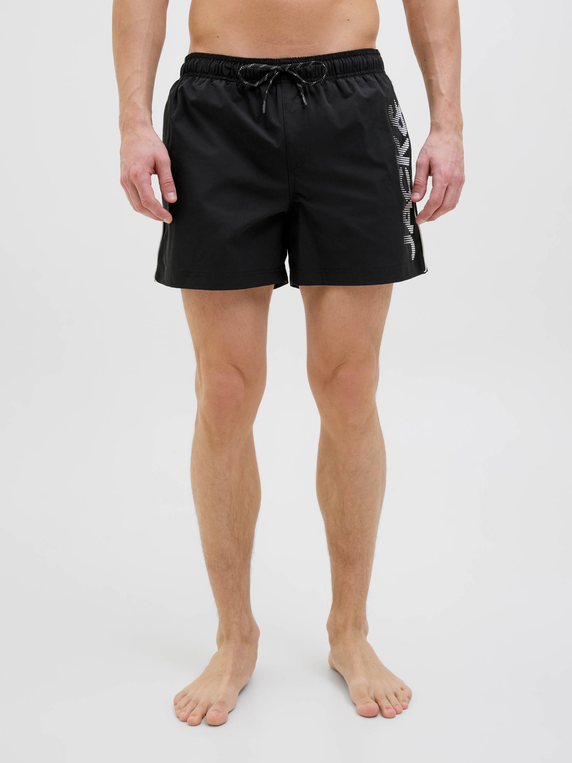 Jack & Jones Badeshorts »JPSTMAUI JJSWIM SPLICE LOGO AKM SN« von Jack & Jones