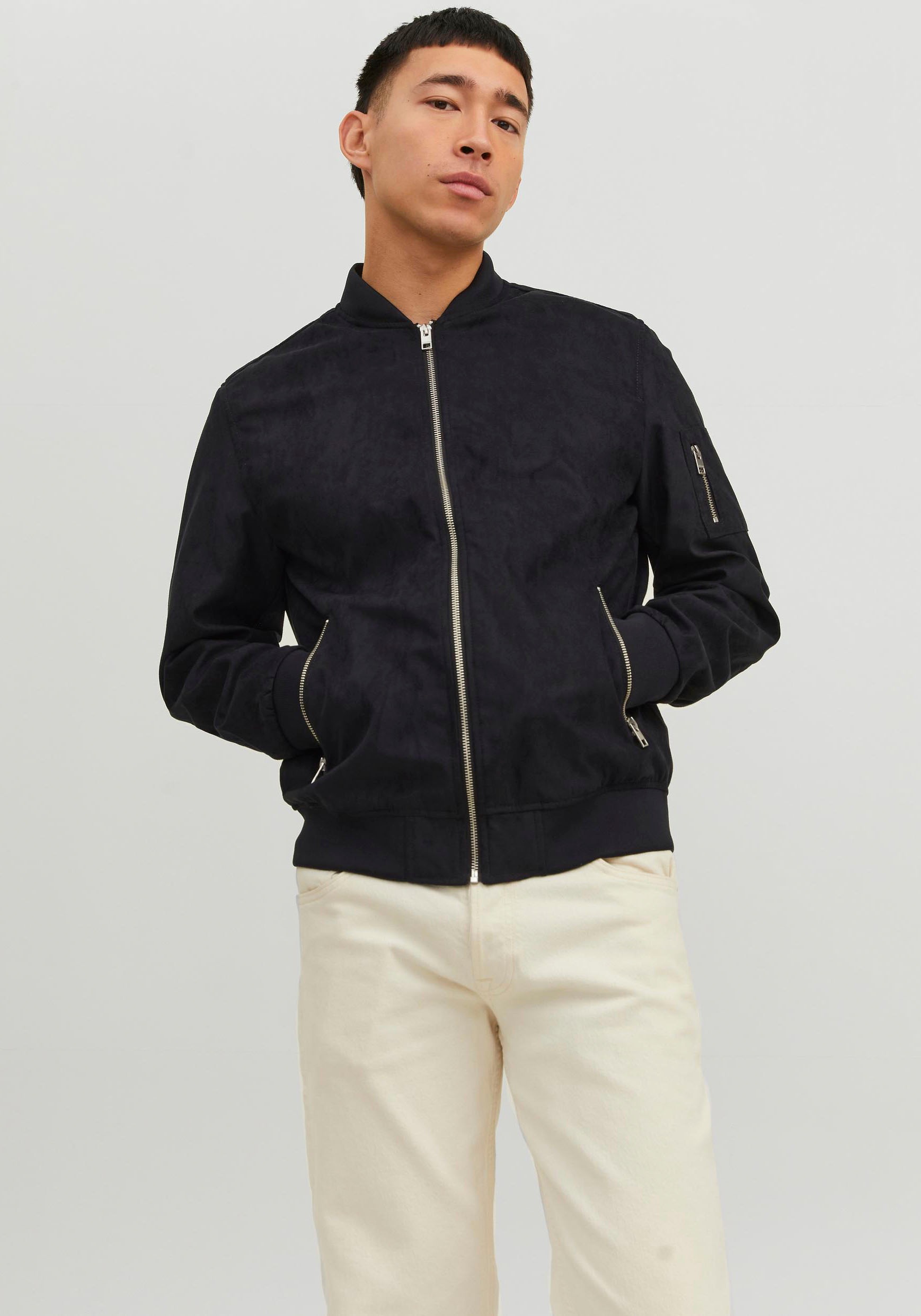 Jack & Jones Blouson »JJEROCKY FAUX SUEDE BOMBER NOOS« Jack & Jones Blouson »JJEROCKY FAUX SUEDE BOMBER NOOS« von Jack & Jones