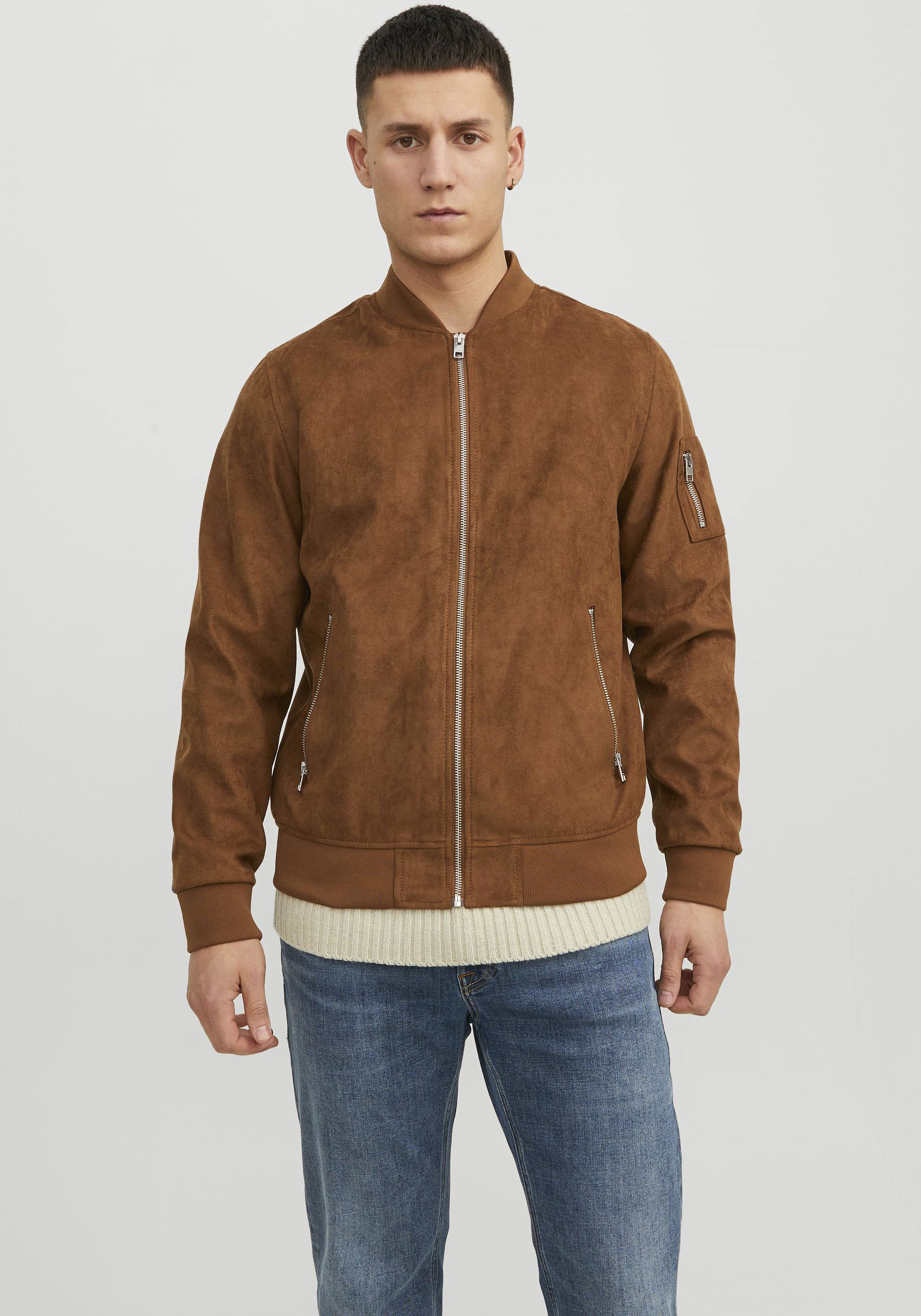 Jack & Jones Blouson »JJEROCKY FAUX SUEDE BOMBER NOOS« Jack & Jones Blouson »JJEROCKY FAUX SUEDE BOMBER NOOS« von Jack & Jones