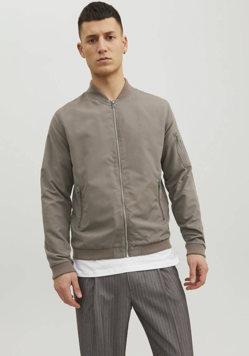 Jack & Jones Blouson »JJERUSH BOMBER NOOS«, ohne Kapuze, mit Reissverschlusstaschen von Jack & Jones