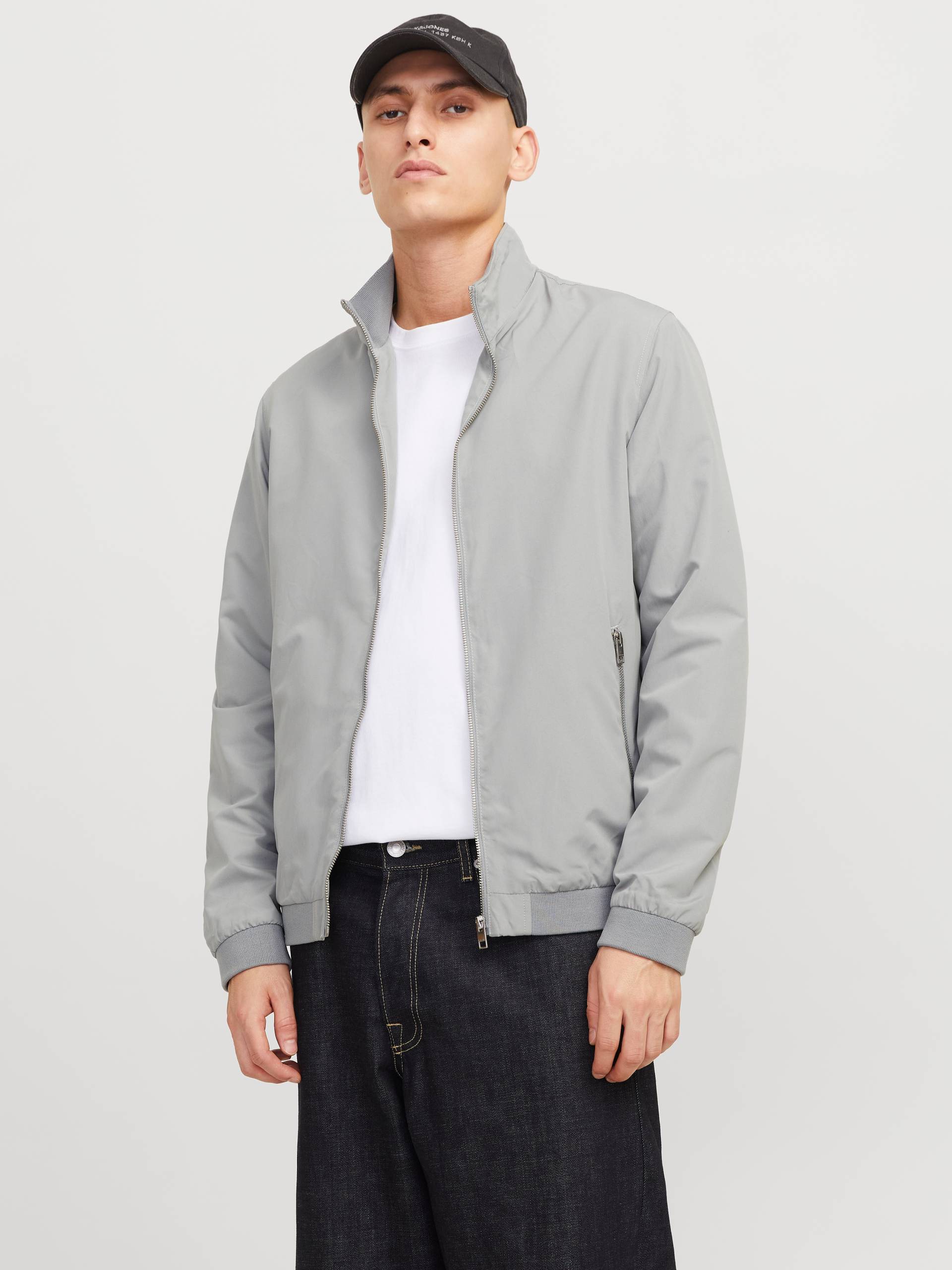 Jack & Jones Blouson »JJERUSH HARRINGTON BOMBER NOOS«, ohne Kapuze, mit Stehkragen von Jack & Jones