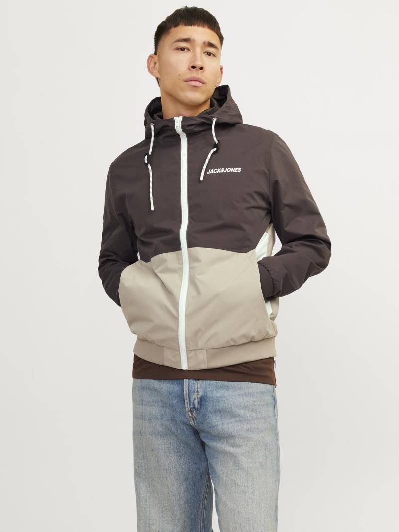 Jack & Jones Blouson »JJERUSH HOOD BOMBER NOOS«, mit Kapuze, mit Logo Schriftzug von Jack & Jones