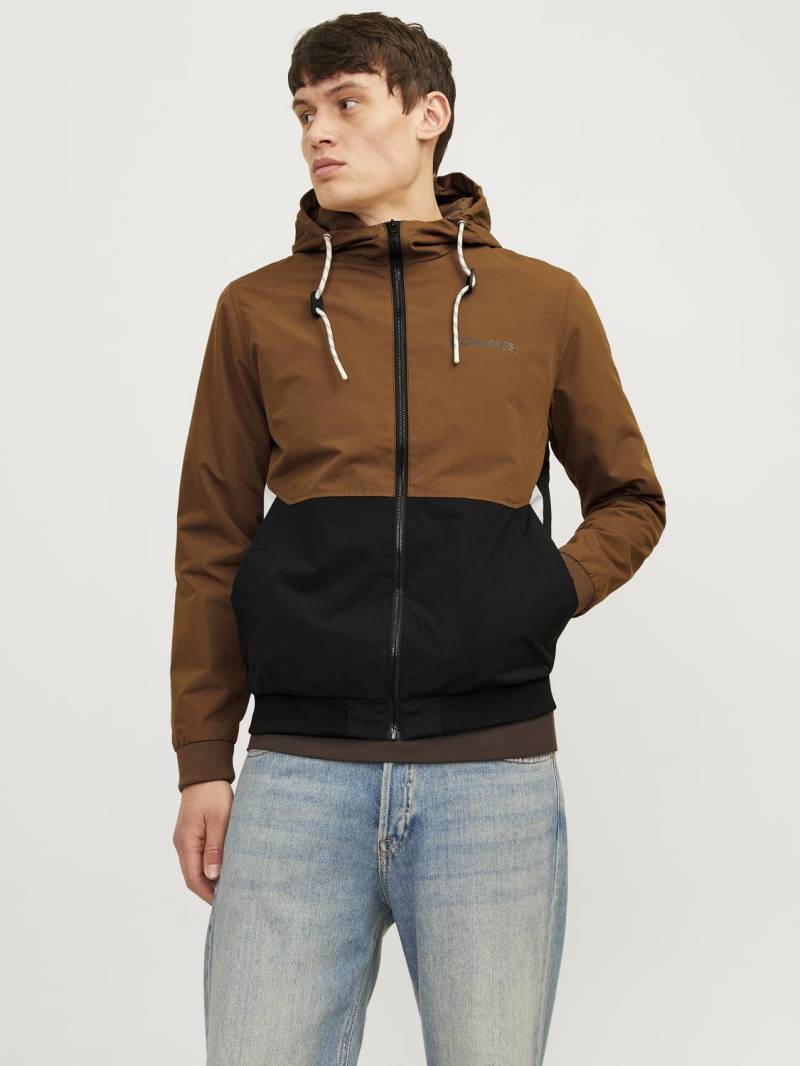 Jack & Jones Blouson »JJERUSH HOOD BOMBER NOOS«, mit Kapuze, mit Logo Schriftzug von Jack & Jones