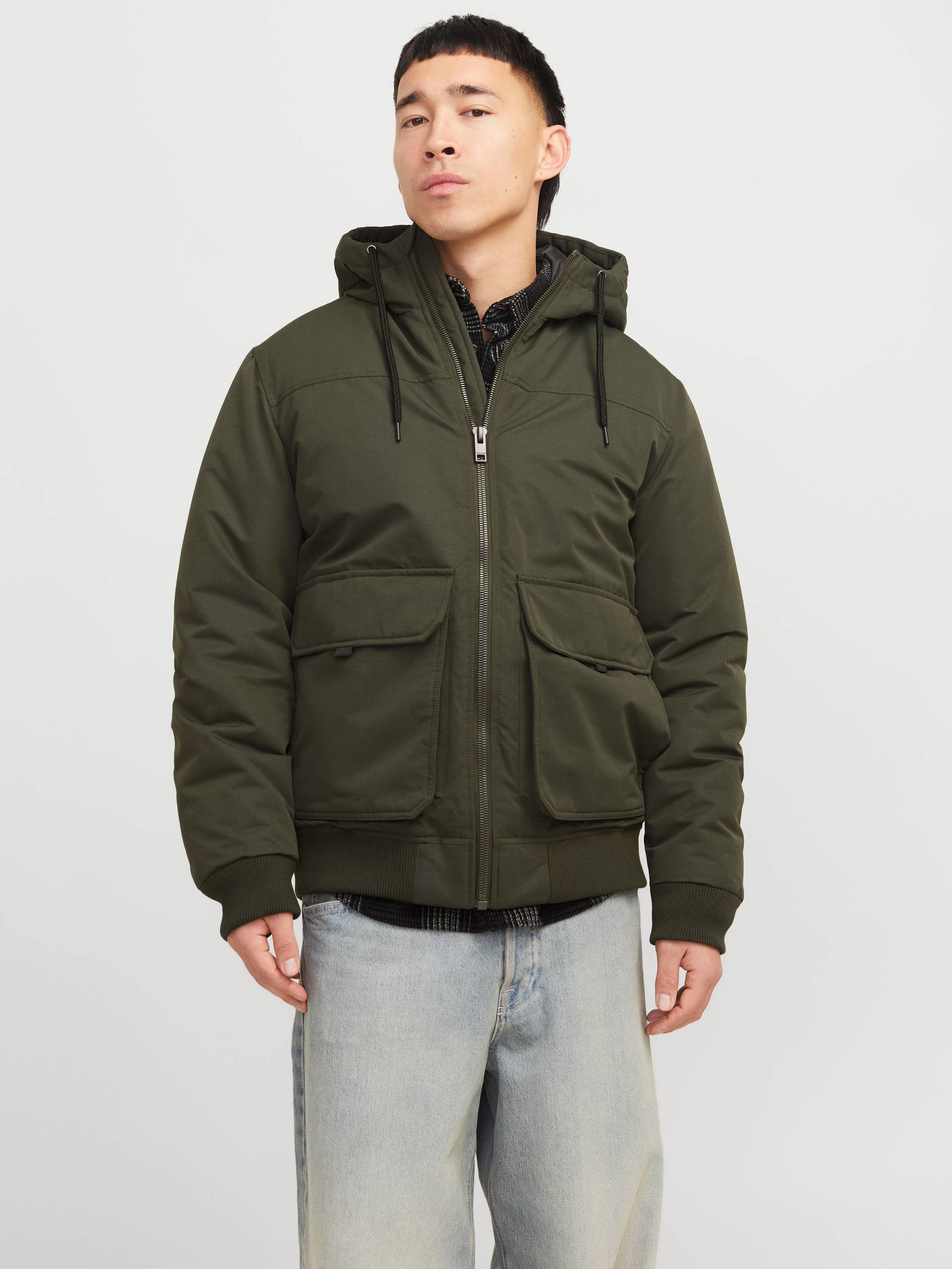 Jack & Jones Bomberjacke »JJCONSTRUCT BOMBER«, mit Kapuze von Jack & Jones