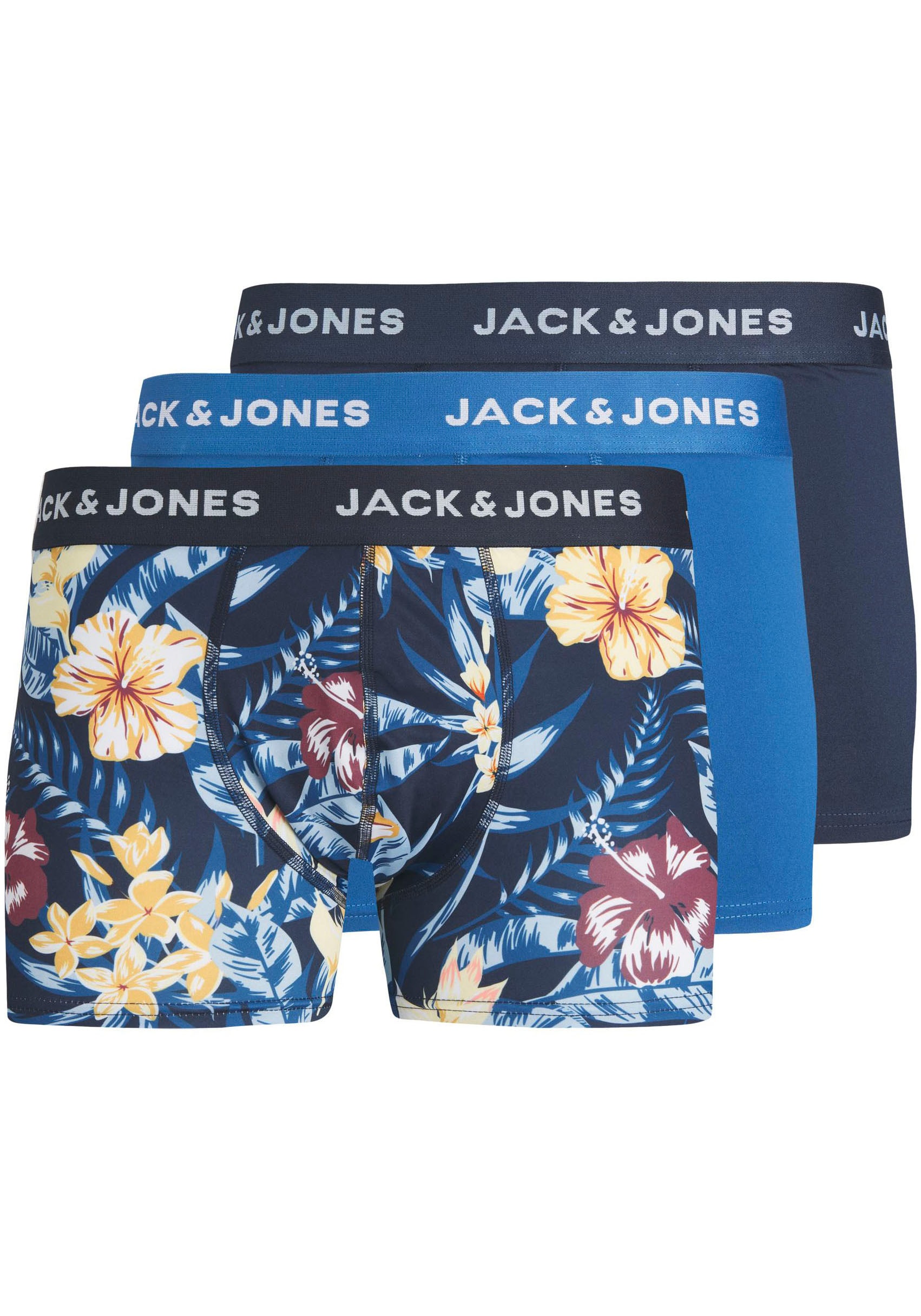 Jack & Jones Boxershorts »JJ JACFIESTA MICROFIBER TRUN«, (Packung, 3 St.) von Jack & Jones