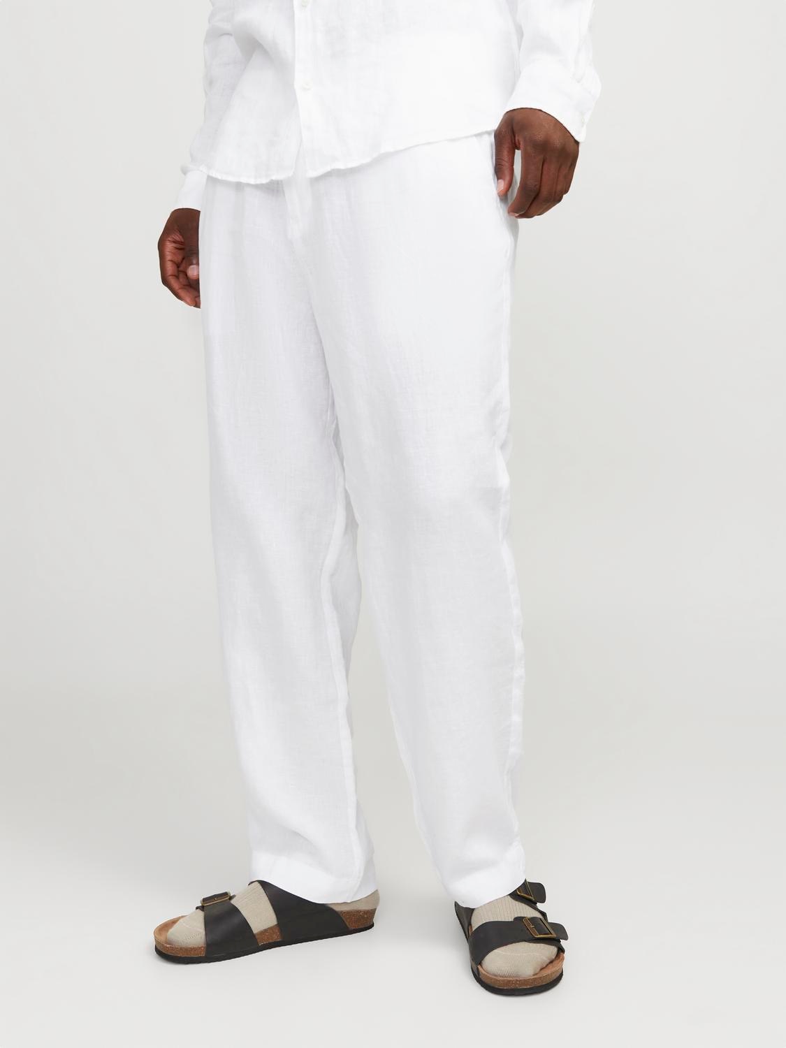 Jack & Jones Chinohose »JPSTKARL LAWRENCE LINEN CHINO SN« von Jack & Jones
