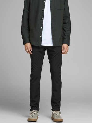 Jack & Jones Chinos »JPSTMARCO JJCONNOR AKM 769 BLACK NOOS« von Jack & Jones