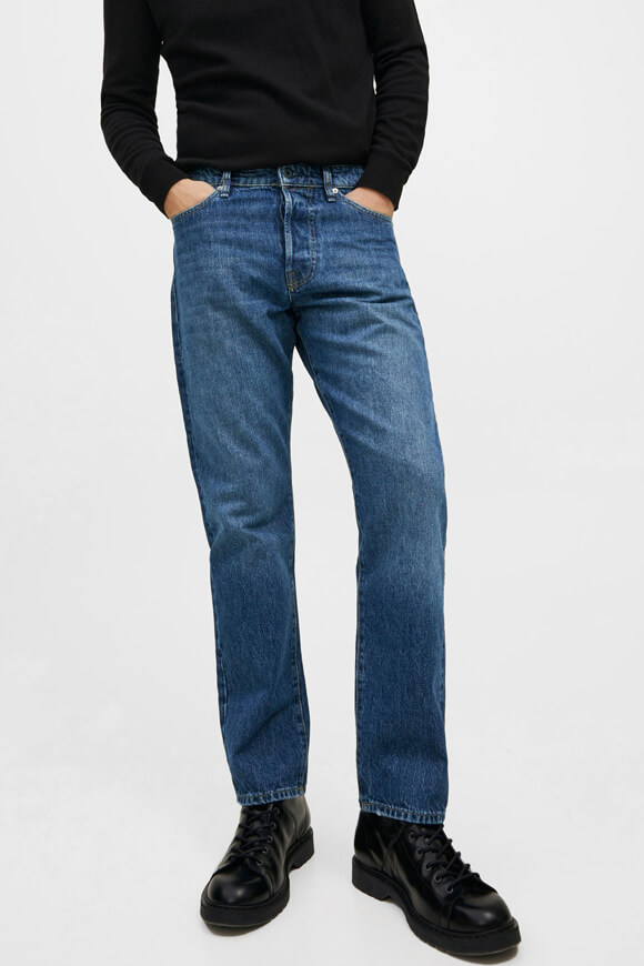 Jack & Jones Chris Relaxed Fit Jeans L32 | Dark Blue Used | Herren  | 29/32 von Jack & Jones