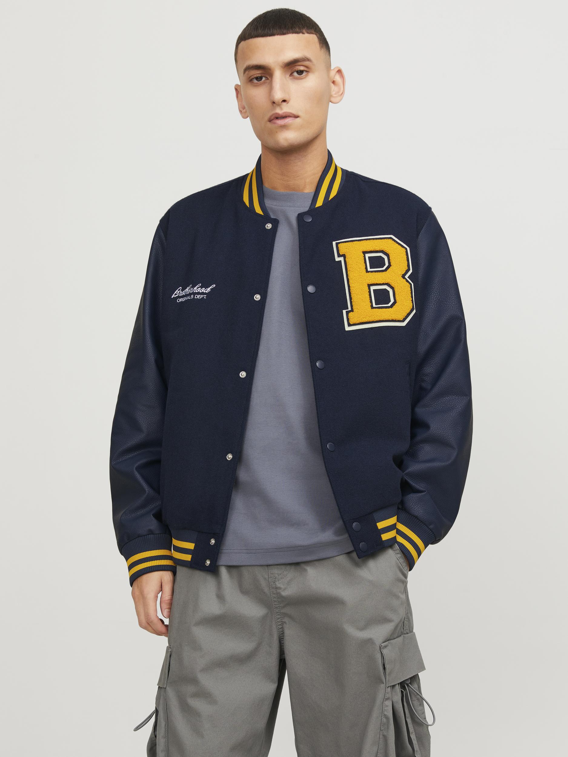 Jack & Jones Collegejacke »JORCOLLEGE WOOL BLEND BOMBER NOOS« Jack & Jones Collegejacke »JORCOLLEGE WOOL BLEND BOMBER NOOS« von Jack & Jones