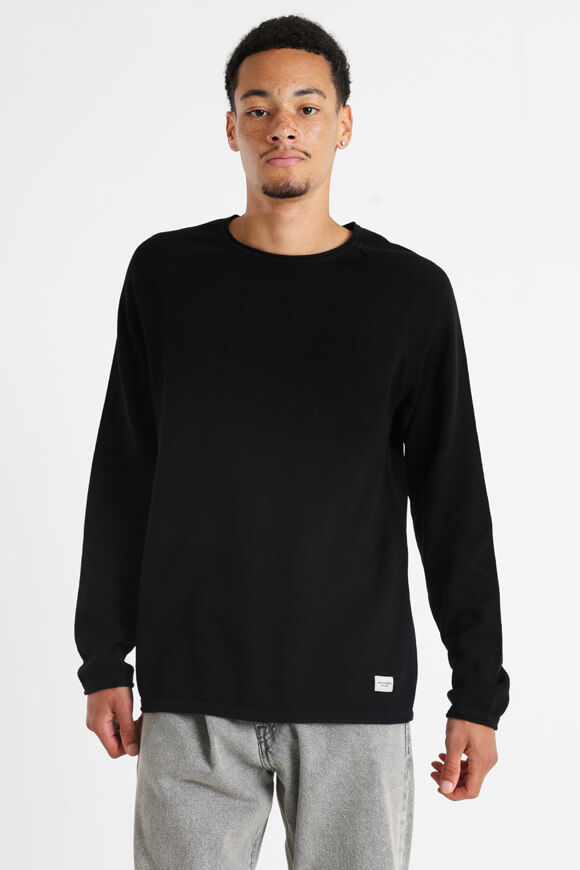 Jack & Jones Ehill Feinstrickpullover | Black | Herren  | L von Jack & Jones