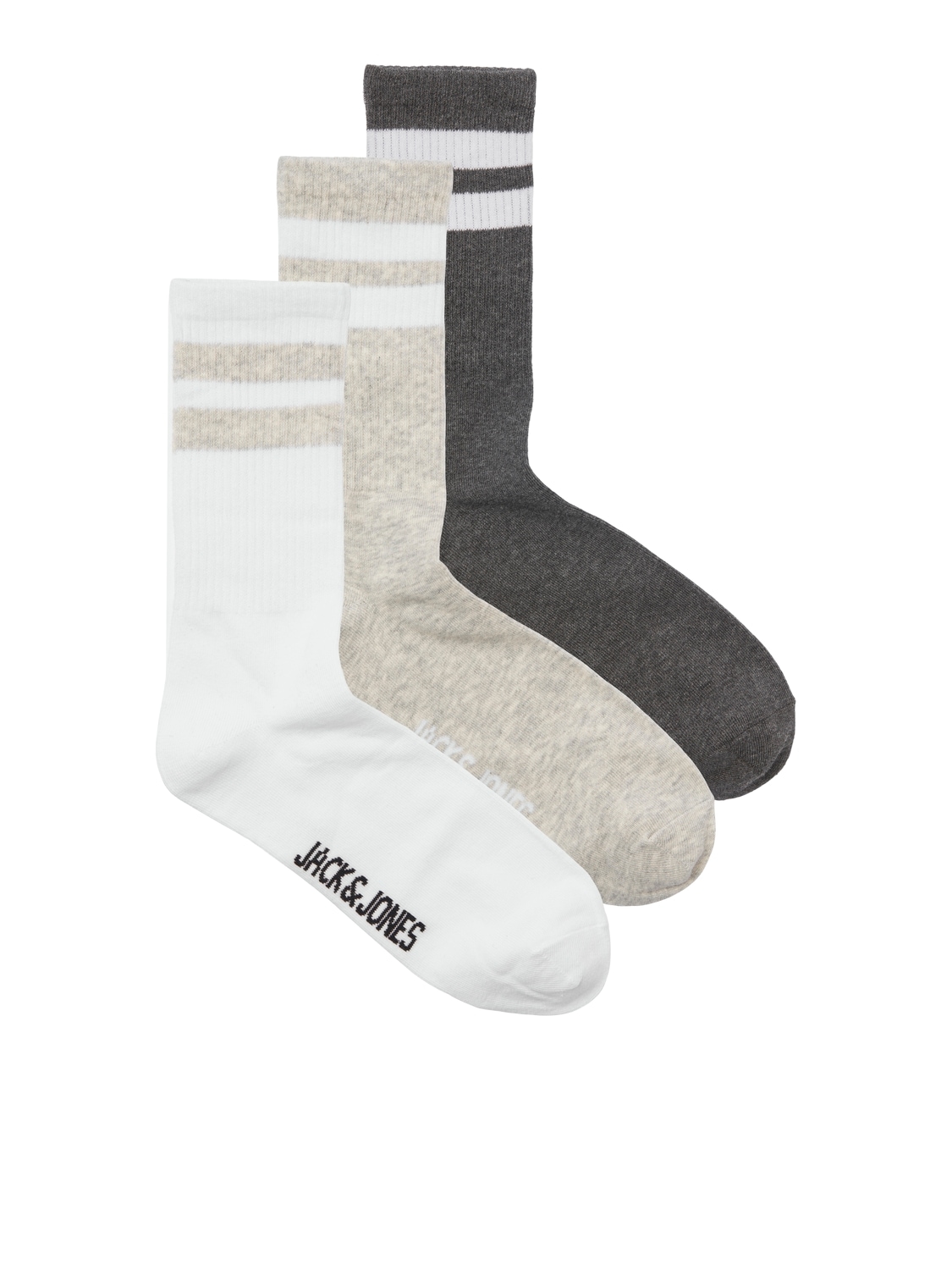 Jack & Jones Freizeitsocken »JACTRAVIS TENNIS SOCK 3 PACK NOOS«, (Packung, 3 Paar) von Jack & Jones