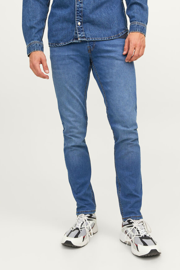 Jack & Jones Glenn Slim Fit Jeans L32 | Dunkelblau | Herren  | 31/32 von Jack & Jones