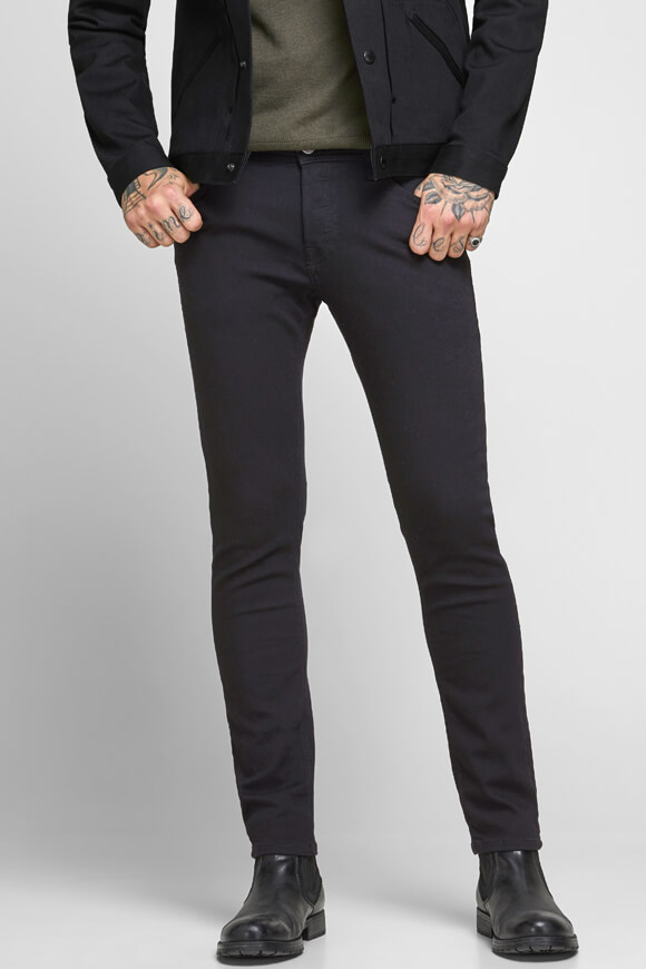 Jack & Jones Glenn Slim Fit Jeans L32 | Schwarz | Herren  | 33/32 von Jack & Jones