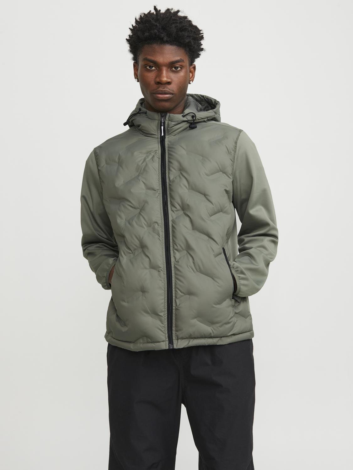 Jack & Jones Hybridjacke »JCOHEAT HYBRID JACKET NOOS«, mit Kapuze von Jack & Jones