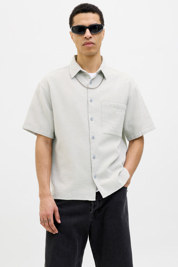 Jack & Jones JCODYNAMIC Oversize Hemd mit Waffelstruktur | Vapor Blue | Herren | M Jack & Jones JCODYNAMIC Oversize Hemd mit Waffelstruktur | Vapor Blue | Herren | M von Jack & Jones