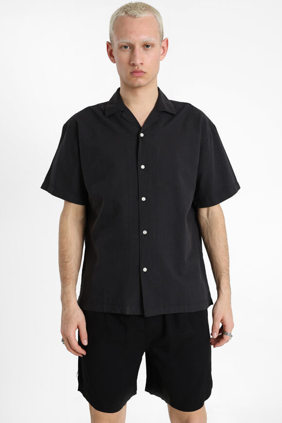 Jack & Jones JJEBREEZE Resort Hemd | Black | Herren  | L von Jack & Jones