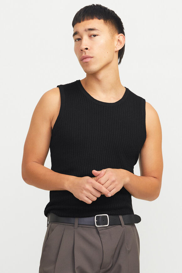 Jack & Jones JORMARRAKECH Oversize Strick Tanktop | Black | Herren | L Jack & Jones JORMARRAKECH Oversize Strick Tanktop | Black | Herren | L von Jack & Jones