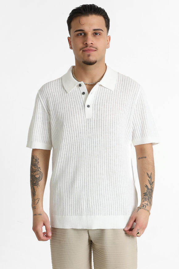 Jack & Jones JPRBLAKIAN Strick Poloshirt | Cloud Dancer | Herren | S Jack & Jones JPRBLAKIAN Strick Poloshirt | Cloud Dancer | Herren | S von Jack & Jones
