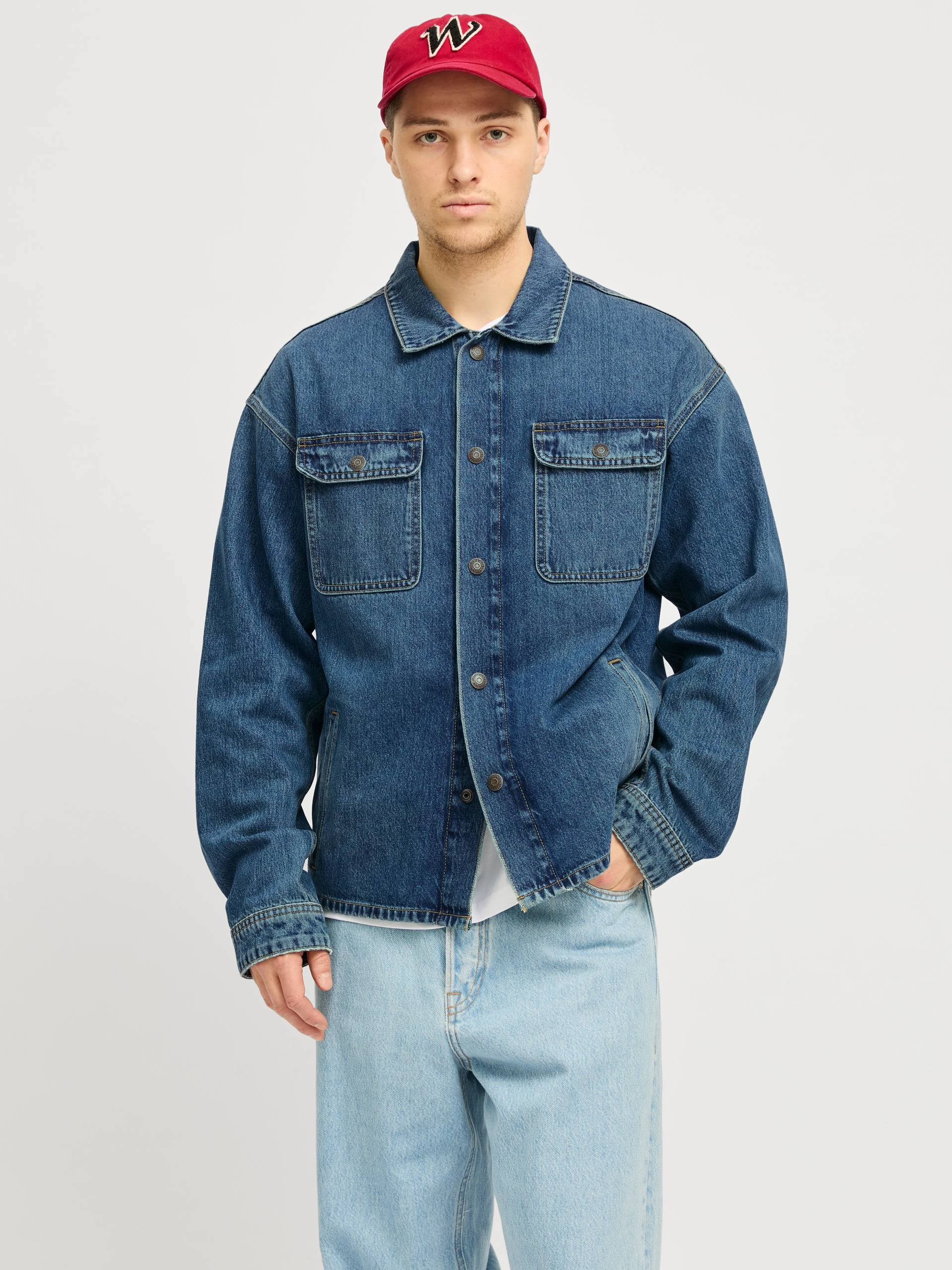 Jack & Jones Jeanshemd »JJICHASE JJOVERSHIRT MF 903 SN« Jack & Jones Jeanshemd »JJICHASE JJOVERSHIRT MF 903 SN« von Jack & Jones