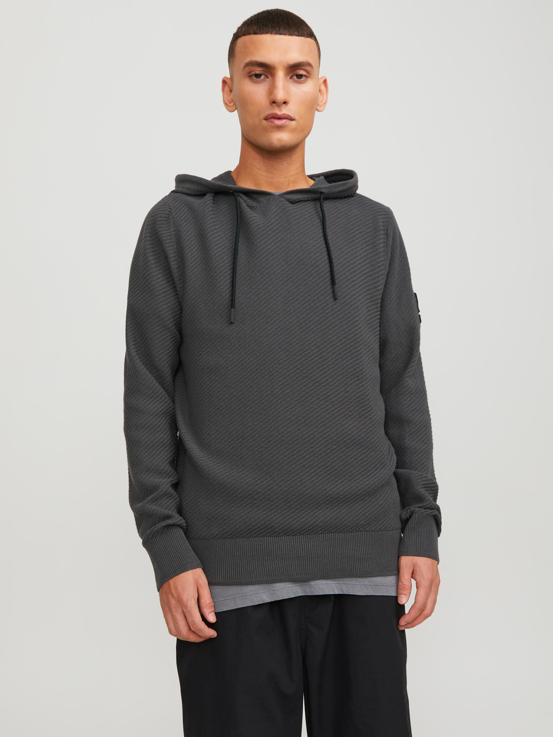 Jack & Jones Kapuzenpullover »JCOCLASSIC TWILL KNIT HOOD SN« von Jack & Jones