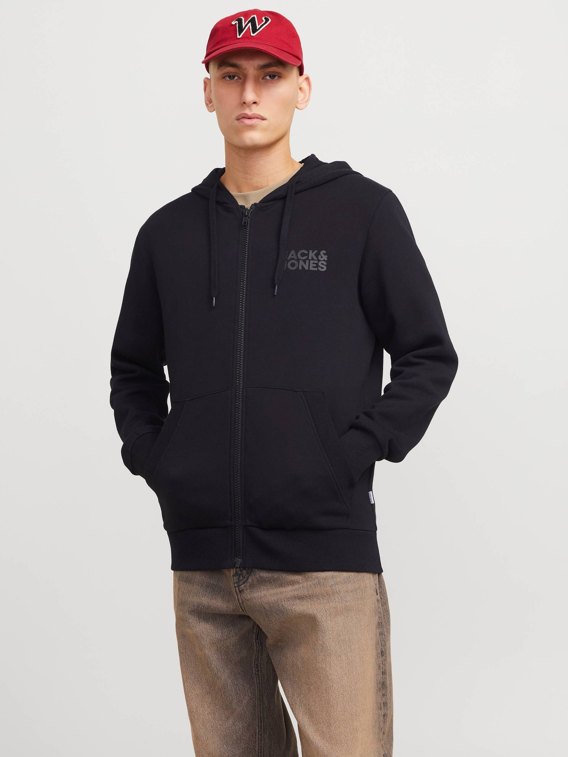 Jack & Jones Kapuzensweatjacke »JJECORP LOGO SWEAT ZIP HOOD« Jack & Jones Kapuzensweatjacke »JJECORP LOGO SWEAT ZIP HOOD« von Jack & Jones