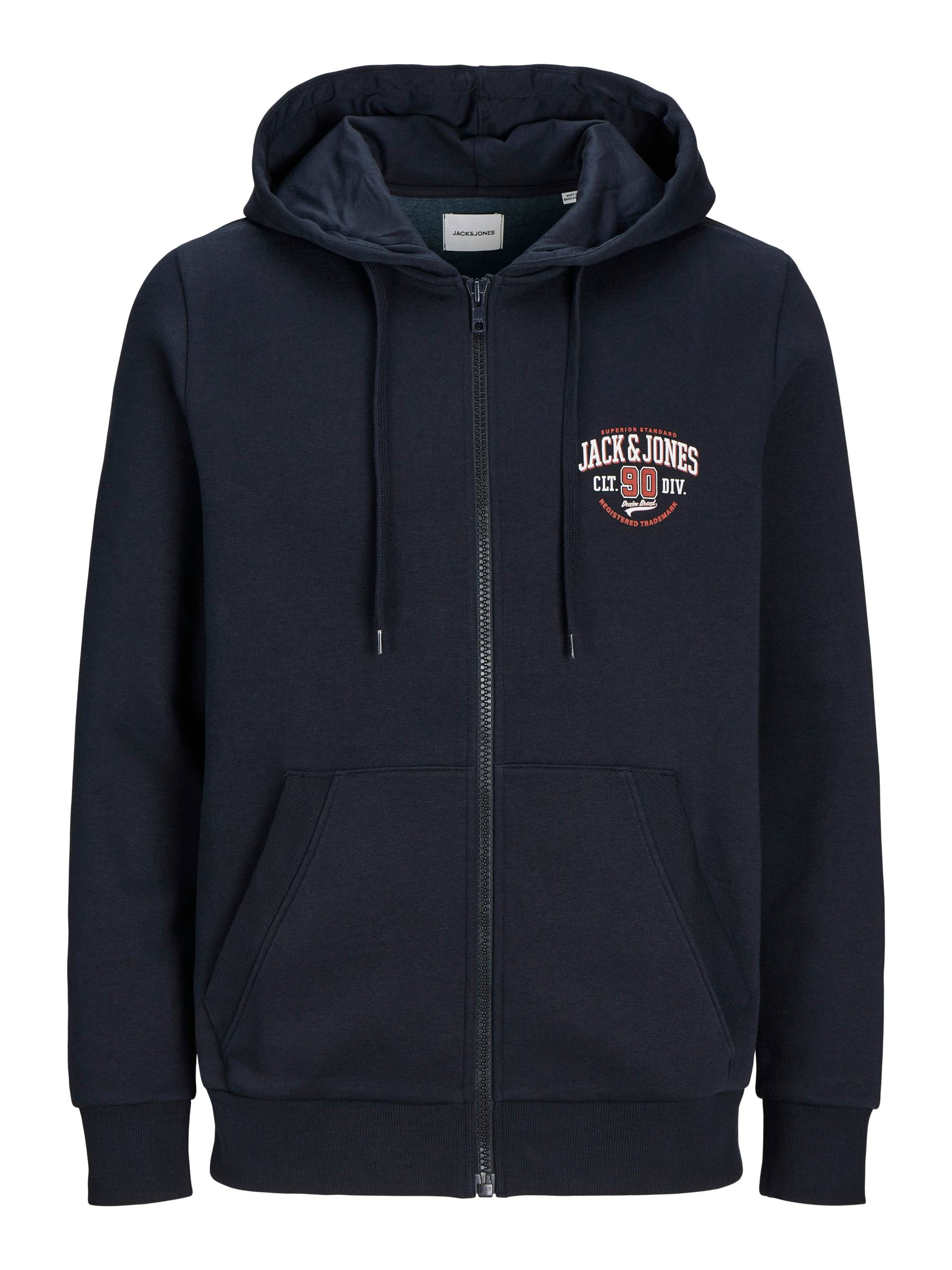 Jack & Jones Kapuzensweatjacke »JJLOGO SWEAT ZIP HOOD 2 COL« von Jack & Jones