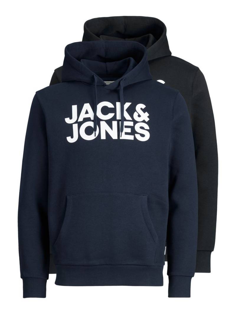 Jack & Jones Kapuzensweatshirt »JJECORP LOGO SWEAT HOOD 2PK MP NOOS« von Jack & Jones