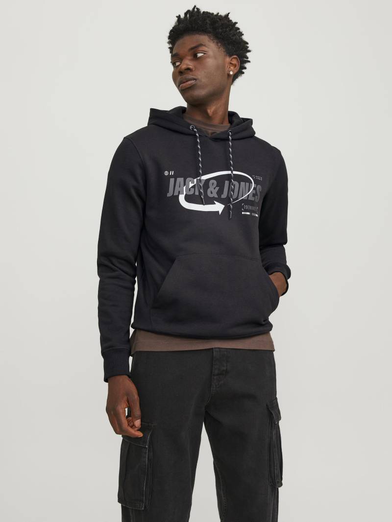 Jack & Jones Kapuzensweatshirt »JCOBLACK SWEAT HOOD CH« von Jack & Jones