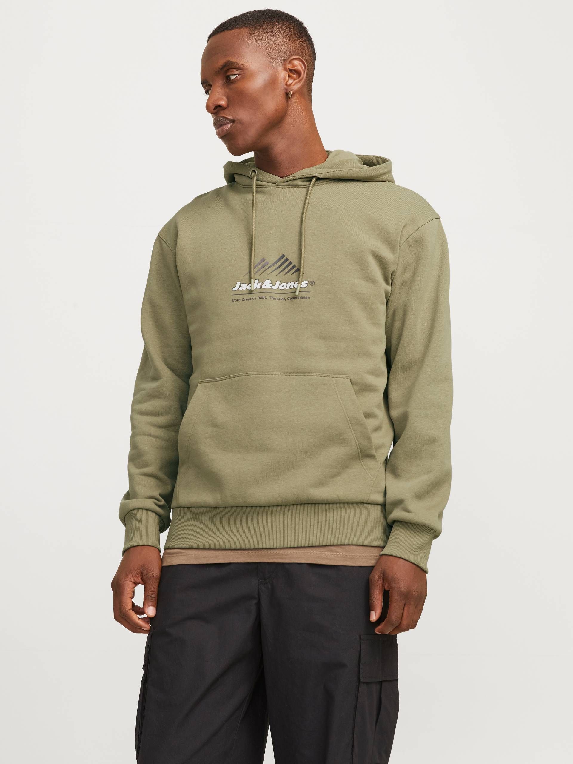 Jack & Jones Kapuzensweatshirt »JCOLIMA LOGO SWEAT HOOD BF« von Jack & Jones