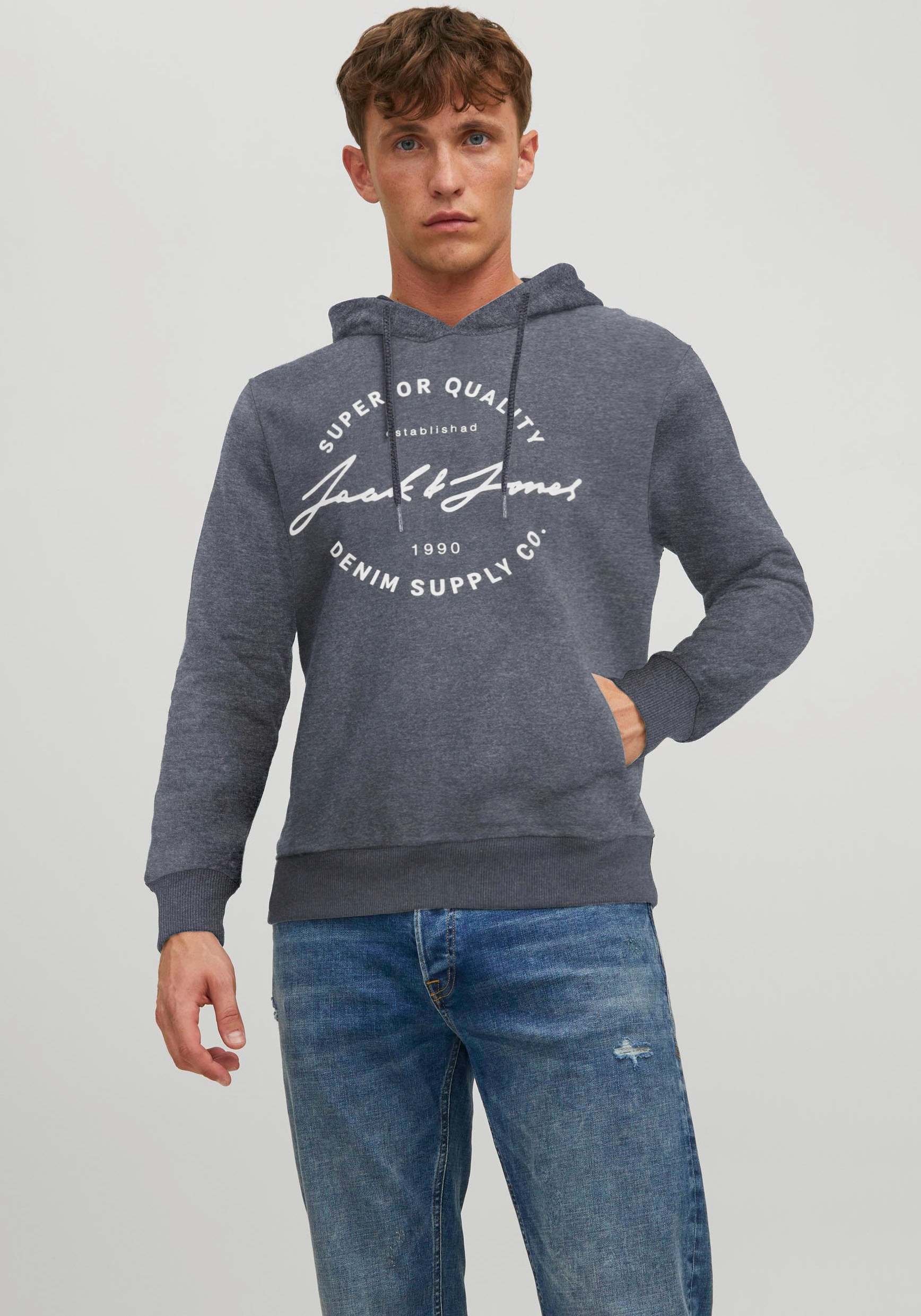 Jack & Jones Kapuzensweatshirt »JJACE SWEAT HOOD« von Jack & Jones